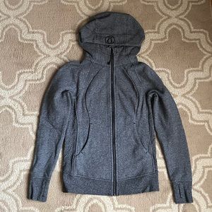Lululemon Dark Grey Scuba Hoodie